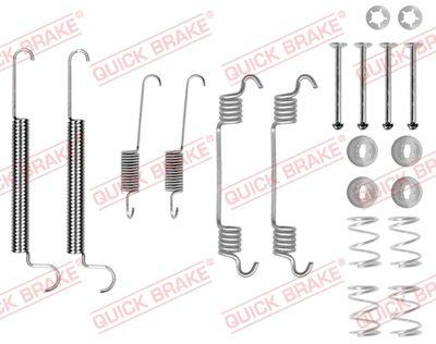 Bromstrummedelar - Tillbehörssats, bromsbackar QUICK BRAKE 105-0766