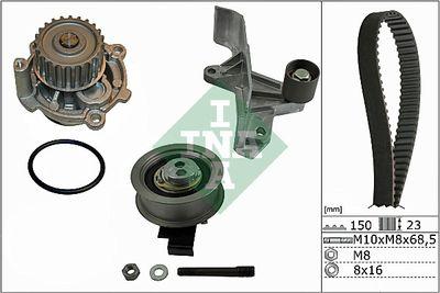 Vattenpump + kamremssats - Vattenpump + kuggremssats INA 530 0546 31