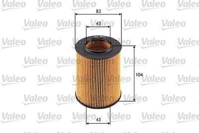 Oljefilter - Oljefilter VALEO 586527