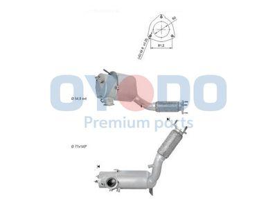 Dieselpartikelfilter - Sot-/partikelfilter, avgassystem OYODO 20N0146-OYO