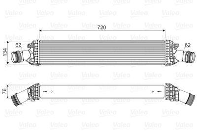 Intercooler - Laddluftkylare VALEO 818654