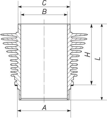 Cylindermantel - Cylinderhylsa MAHLE 503 WR 03 00