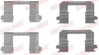 Bromssystem tillbehör - Tillbehörssats, skivbromsbelägg QUICK BRAKE 109-1736