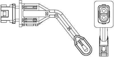 Sändare, inomhustemperatur - Sensor, innertemperatur HELLA 6ZT 351 080-101