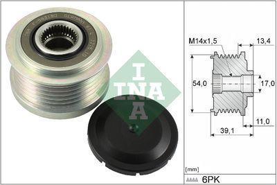 Frikopplingsnav - Frihjulskoppling, generator INA 535 0311 10