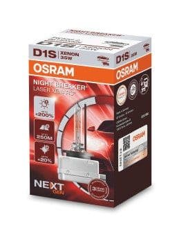 Dimljuslampa - Glödlampa, huvudstrålkastare OSRAM 66140XNN