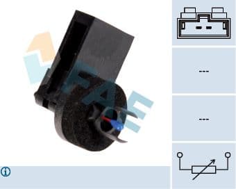 Sändare, inomhustemperatur - Sensor, innertemperatur FAE 33516