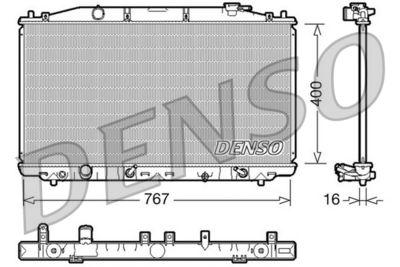 Kylare - Kylare, motorkylning DENSO DRM40025