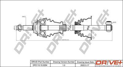 Drivaxel - Drivaxel DR!VE+ DP2110.10.0294