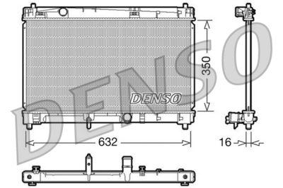 Kylare - Kylare, motorkylning DENSO DRM50009