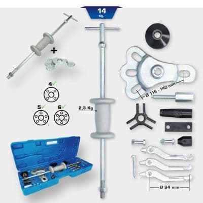 Fjädringsverktyg - Monteringsverktygssats, hjulnav/hjullager KS TOOLS BT671300