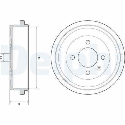 Bromstrummor - Bromstrumma DELPHI BF549