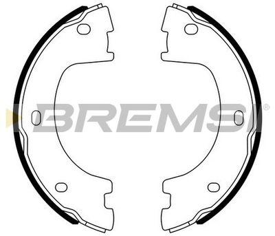 Handbroms delar - Bromsbackar, sats, parkeringsbroms BREMSI GF0560