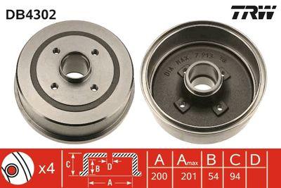 Bromstrummor - Bromstrumma TRW DB4302