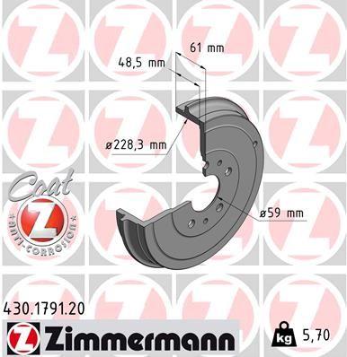 Bromstrummor - Bromstrumma ZIMMERMANN 430.1791.20