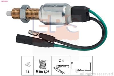 Bromsljusströmbrytare - Bromsljuskontakt EPS 1.810.026