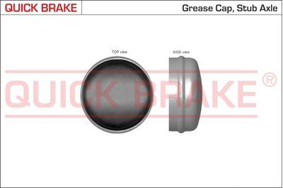 Klämmor - Lås-/skyddskåpa QUICK BRAKE 9821