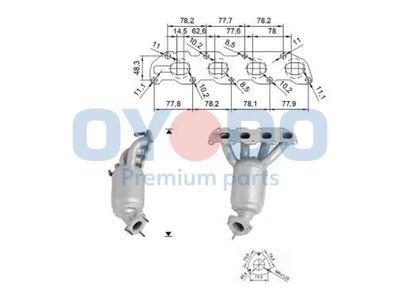 Katalysator - Katalysator OYODO 10N0030-OYO