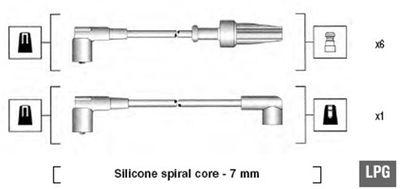 Tändkabel - Tändkabelsats MAGNETI MARELLI 941105230646