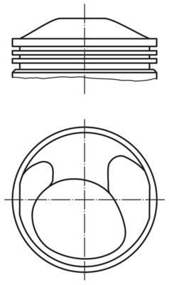 Kolv - Kolv MAHLE 503 59 00