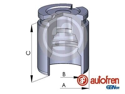 Bromsok delar - Kolv, bromsok AUTOFREN SEINSA D02519