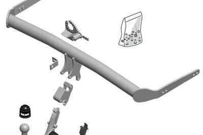 Dragkrokar och kablagekit - Släpfordonstillkoppling BRINK 586600