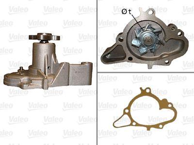 Vattenpump - Vattenpump, motorkylning VALEO 506897