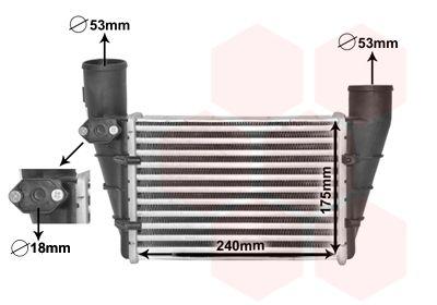 Intercooler - Laddluftkylare VAN WEZEL 03004112