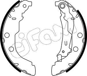 Bromsbackar - Bromsbackar, sats CIFAM 153-326