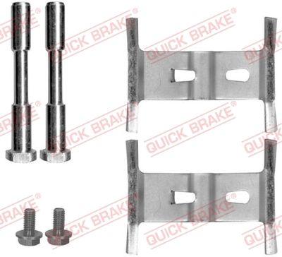 Bromssystem tillbehör - Tillbehörssats, skivbromsbelägg QUICK BRAKE 109-1658