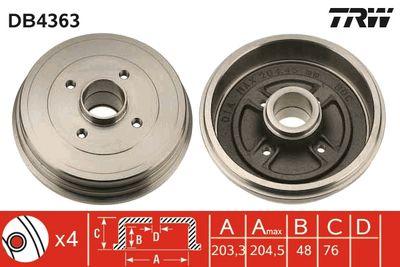 Bromstrummor - Bromstrumma TRW DB4363