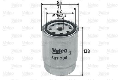 Bränslefilter - Bränslefilter VALEO 587706