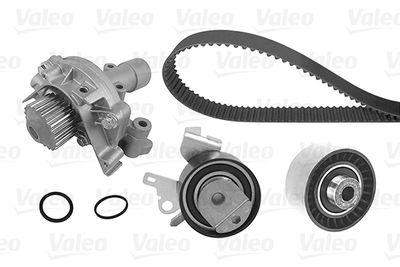 Vattenpump + kamremssats - Vattenpump + kuggremssats VALEO 614695