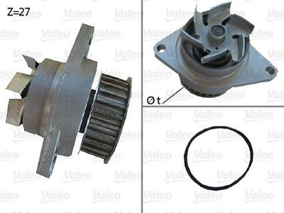 Vattenpump - Vattenpump, motorkylning VALEO 506385