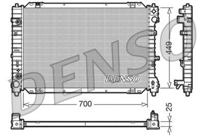 Kylare - Kylare, motorkylning DENSO DRM10089