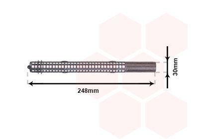 Torkfilter - Torkare,m klimatanläggning VAN WEZEL 3700D479