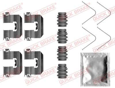 Bromssystem tillbehör - Tillbehörssats, skivbromsbelägg QUICK BRAKE 109-0058