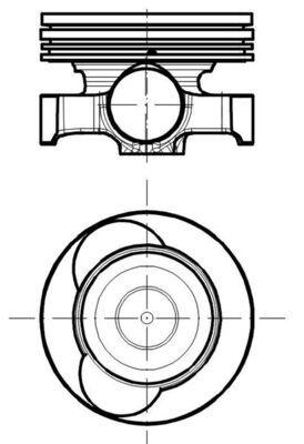 Kolv - Kolv MAHLE 021 PI 00118 100