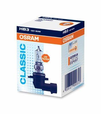 Dimljuslampa - Glödlampa, huvudstrålkastare OSRAM 9005