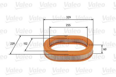 Luftfilter - Luftfilter VALEO 585723