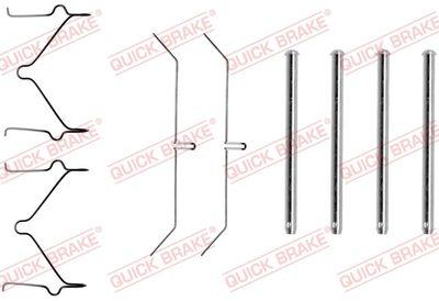 Bromssystem tillbehör - Tillbehörssats, skivbromsbelägg QUICK BRAKE 109-1129