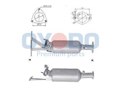 Dieselpartikelfilter - Sot-/partikelfilter, avgassystem OYODO 20N0078-OYO