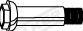 Avgasskruvar och muttrar - Bult, avgassystem WALKER 83168