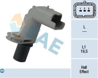 Kamaxelsensor - Sensor, kamaxelposition FAE 79307