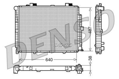 Kylare - Kylare, motorkylning DENSO DRM17086