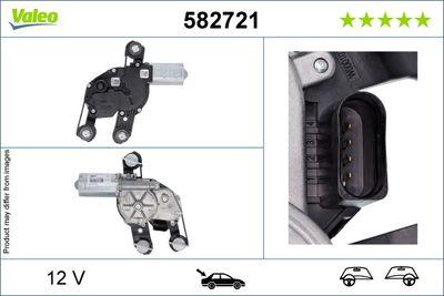 Torkarmotor - Vindrutetorkarmotor VALEO 582721