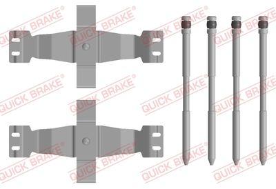 Bromssystem tillbehör - Tillbehörssats, skivbromsbelägg QUICK BRAKE 109-0122