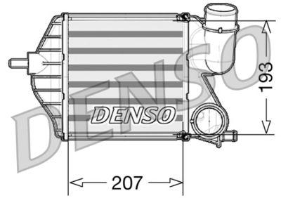 Intercooler - Laddluftkylare DENSO DIT09102