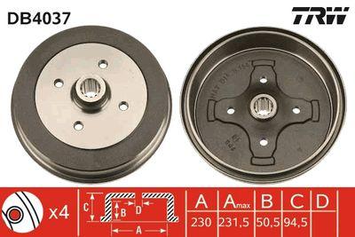 Bromstrummor - Bromstrumma TRW DB4037