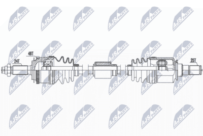 Drivaxel - Drivaxel NTY NPW-HY-587